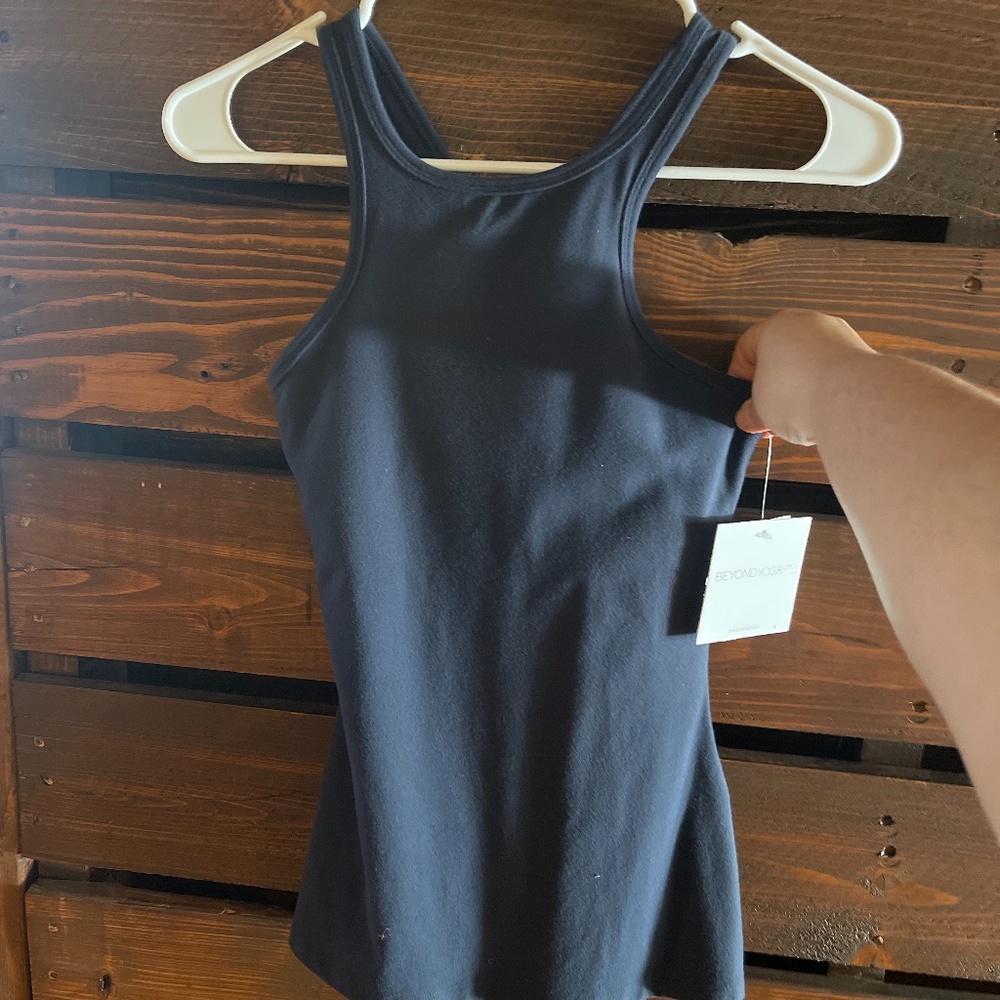 Tank Top - Beyond Yoga, Under Lock & Keyhole